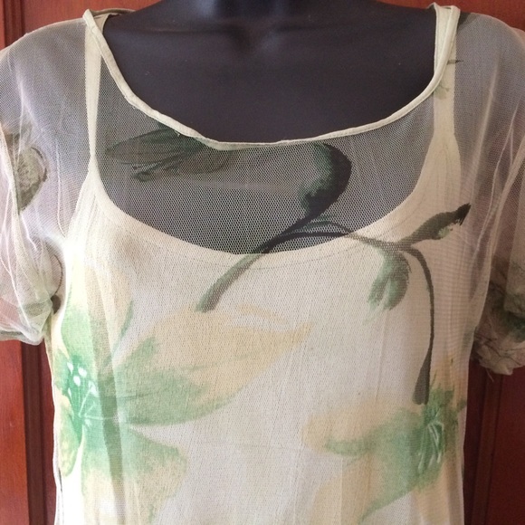 👗2 for $50👗 Vintage 1990’s Raindrops Dress - Picture 1 of 8